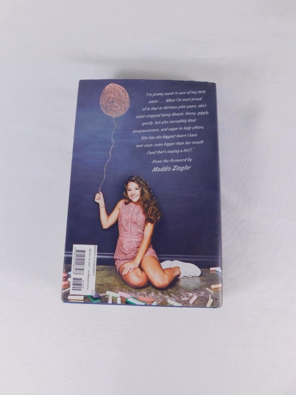 Kenzie's Rules For Life Mackenzie Ziegler HC DJ Hardcover Blue Simon & Schuster - Picture 2 of 6